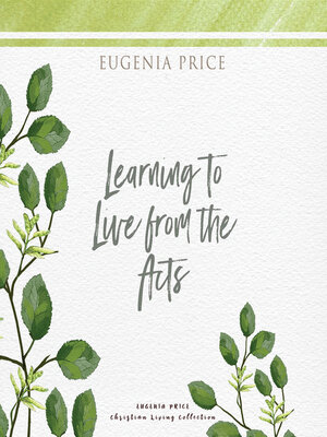 cover image of Learning to Live From the Acts